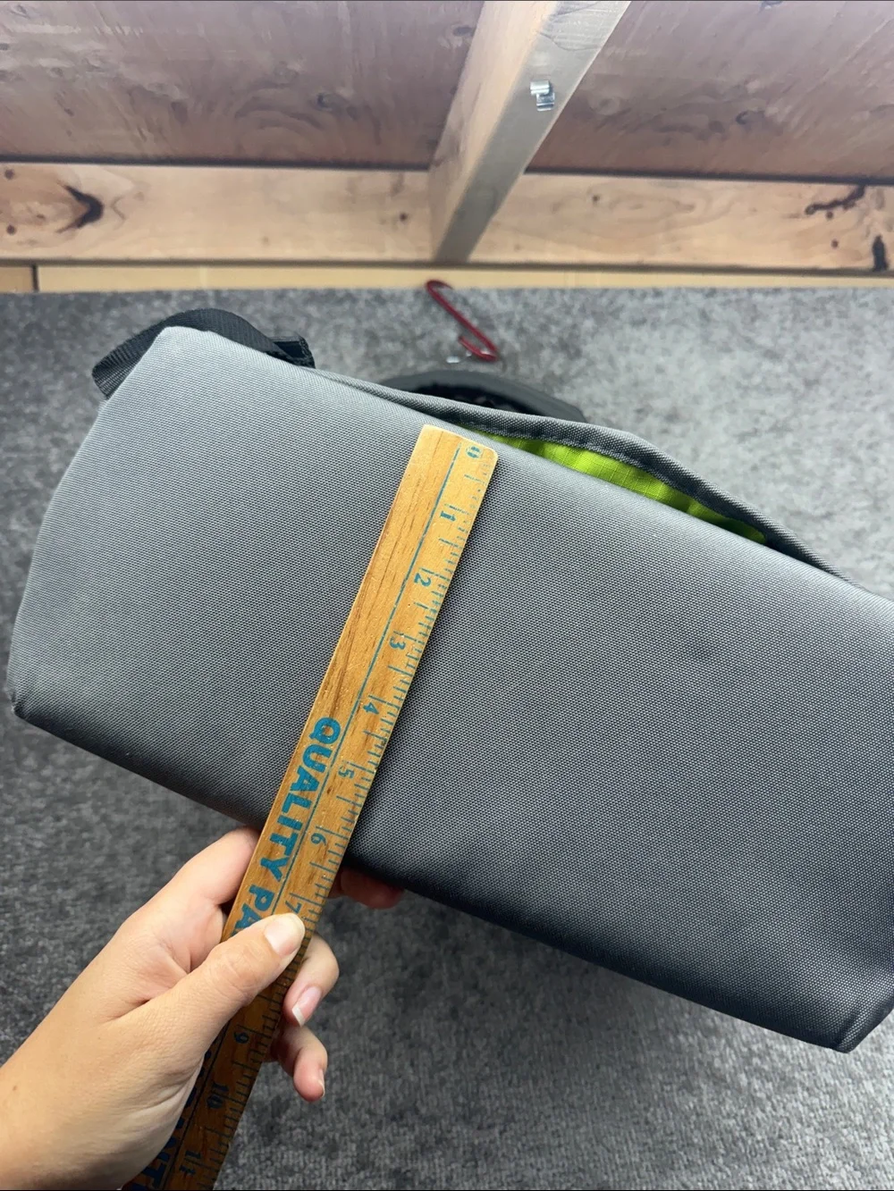 Crumpler 7 Million Dollar Home Camera Bag Shoulder Carry Case Gray Green